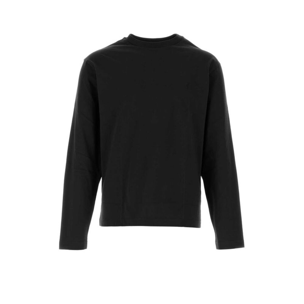 Jil Sander Men Black Cotton T-Shirt Set